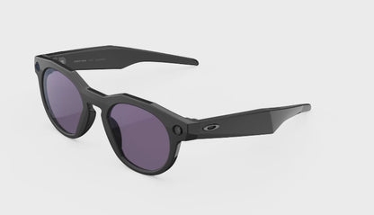Oakley Meta HSTN - Frame colour: Black, Lens colour: Clear to Amethyst Transitions