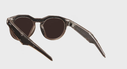 Oakley Meta HSTN - Frame colour: Brown Smoke, Lens colour: Prizm™ Deep Water Polarised