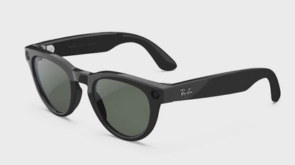Rayban Meta Headliner (Gen 2) - Frame colour: Shiny Black, Lens colour: Clear to Graphite Green Transitions