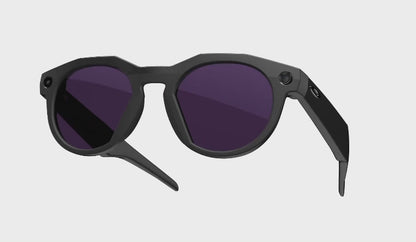 Oakley Meta HSTN - Frame colour: Black, Lens colour: Clear to Amethyst Transitions