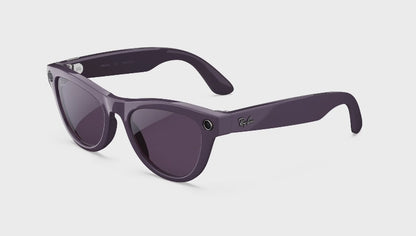 Rayban Meta Skyler (Gen 2) - Frame colour: Shiny Mystic Violet, Lens colour: Clear to Amethyst Transitions