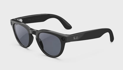 Rayban Meta Headliner (Gen 2) - Frame colour: Shiny Black, Lens colour: Clear to Sapphire Transitions