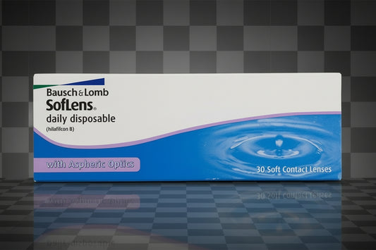 Bausch + Lomb SofLens Daily Disposable Contact Lenses (30 Lenses)